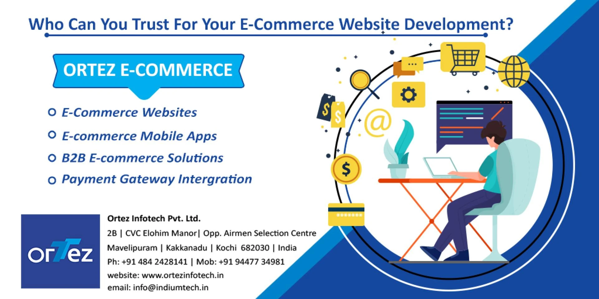 Best ERP Software Companies in India | E-Commerce | Ortez