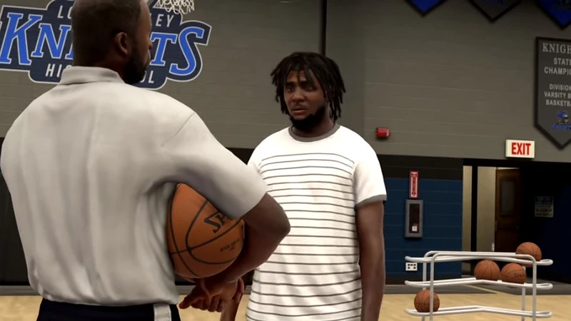 What we'll do now with the mimicking power of NBA 2K