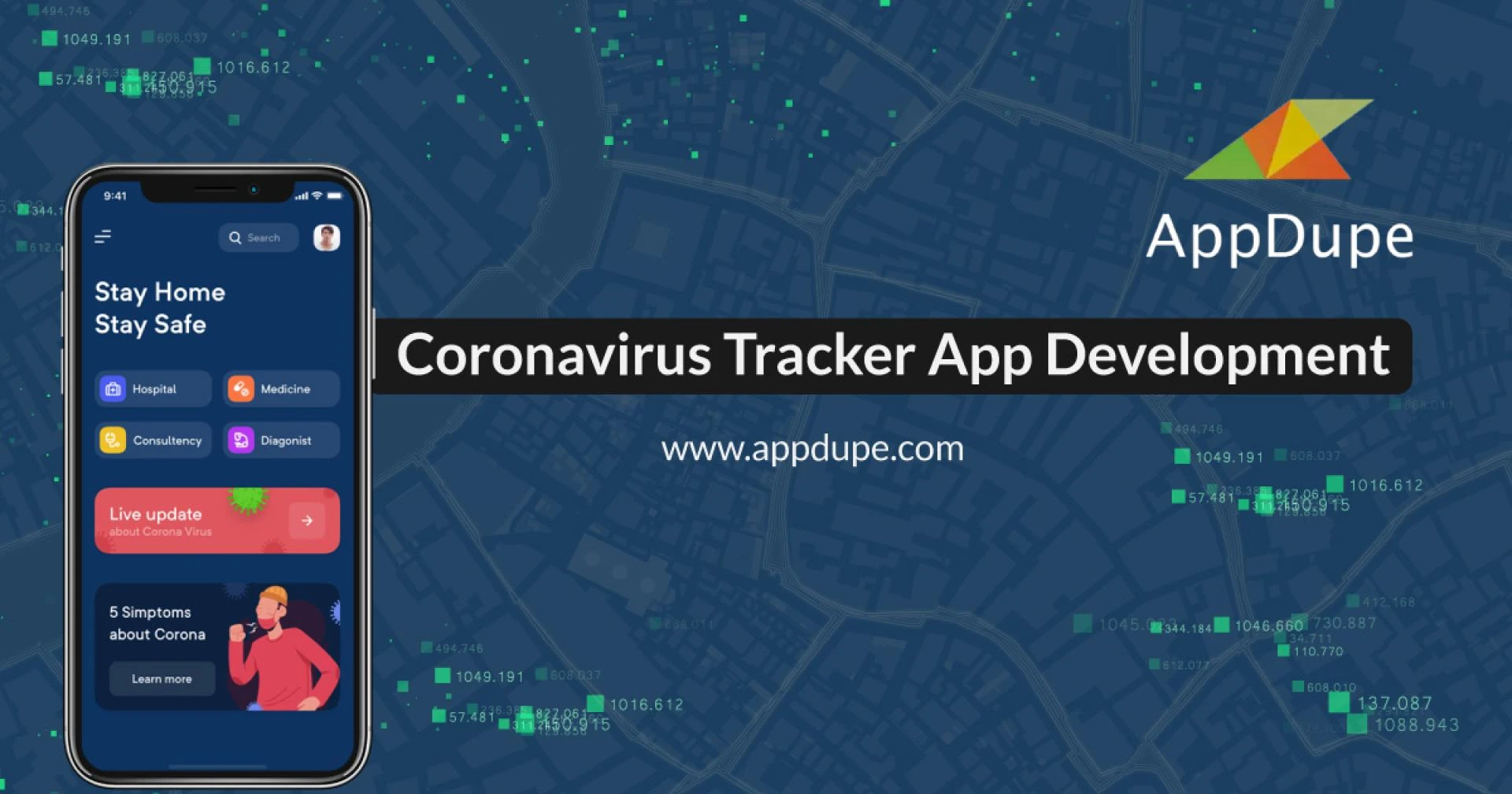 Rapidly spreading virus - Build a Coronavirus tracker app to support people