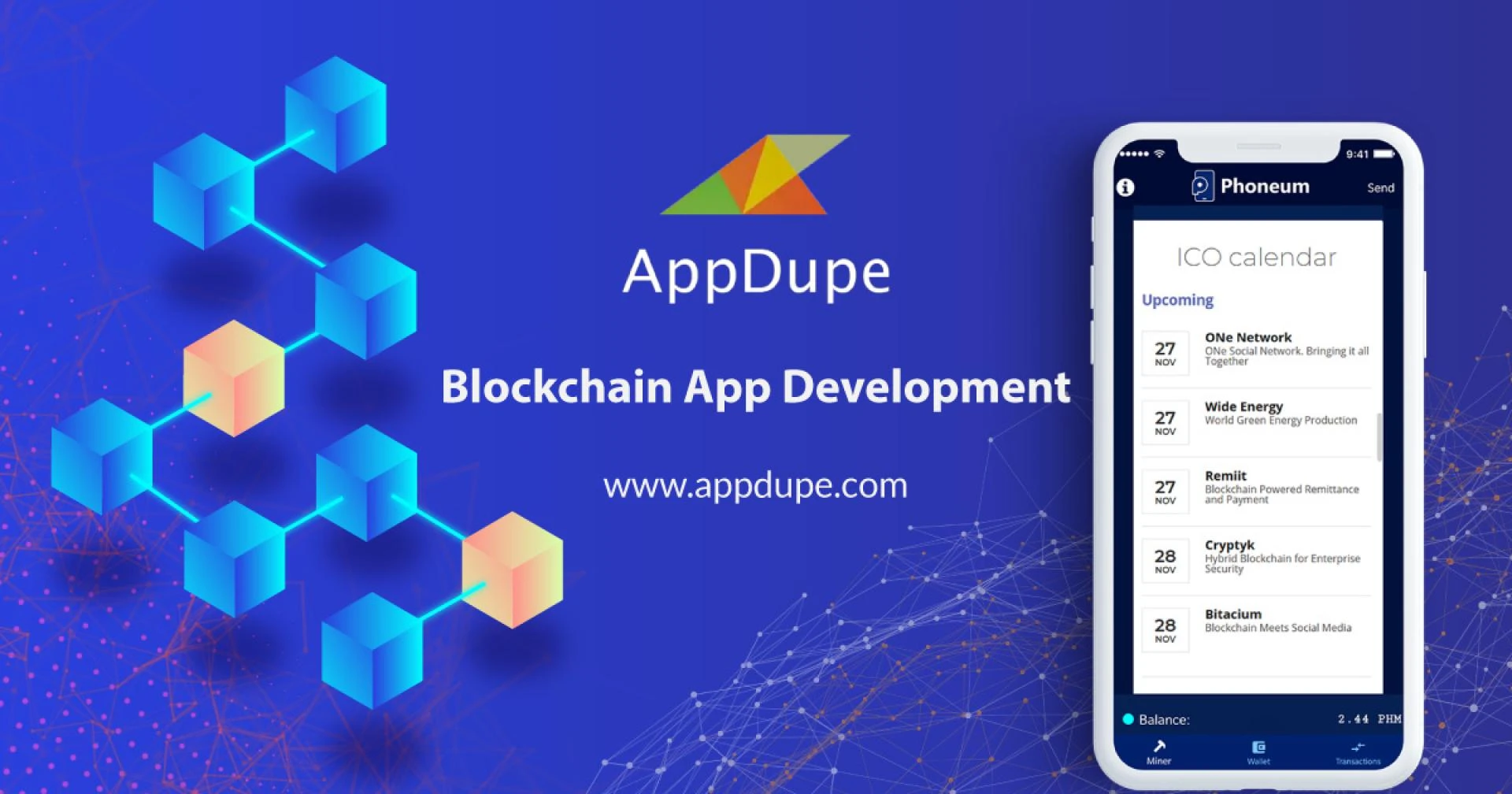 Invest in blockchain-based apps - the present and future of technology