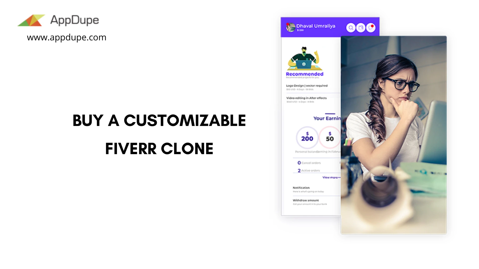 Buy a customizable Fiverr clone script for your job marketplace business