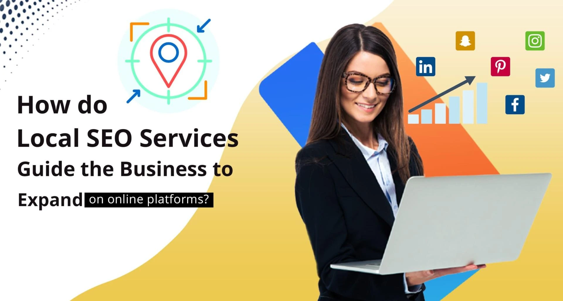 How do local SEO services guide the business to expand on online platforms?