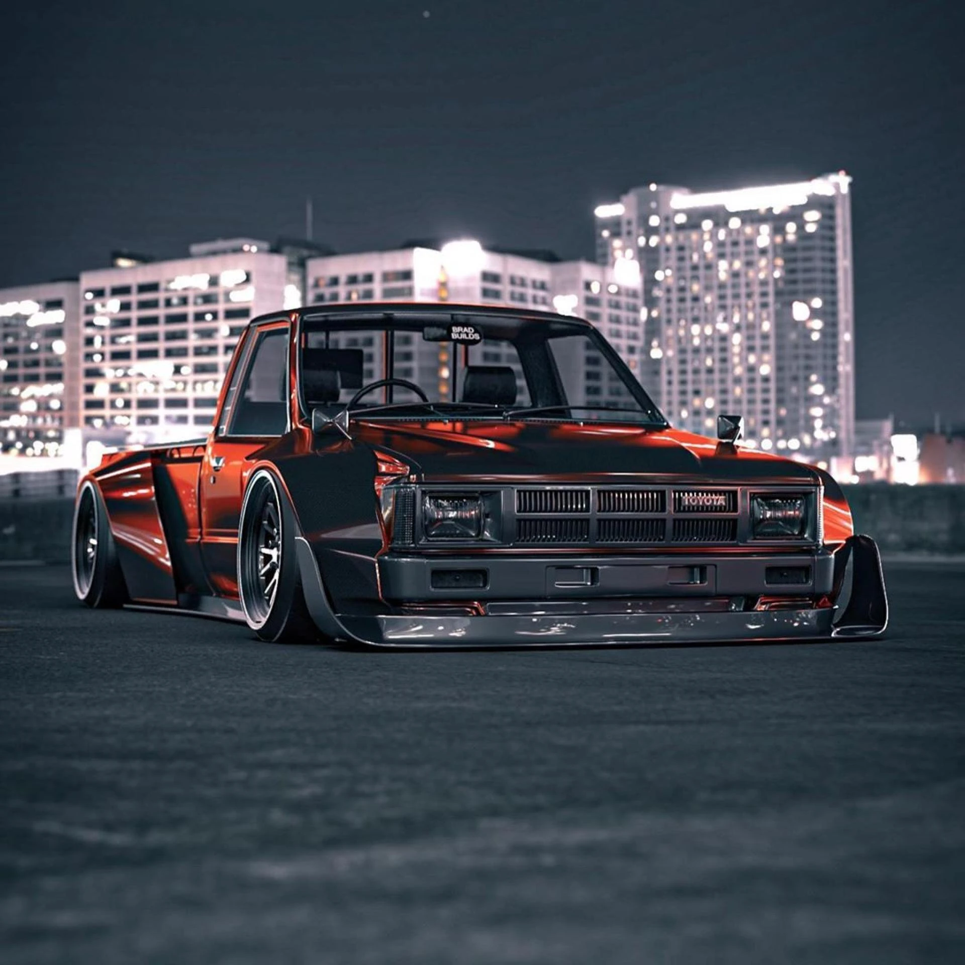 Curiosity: The All-Carbon Classic Toyota Virtual Drift Truck