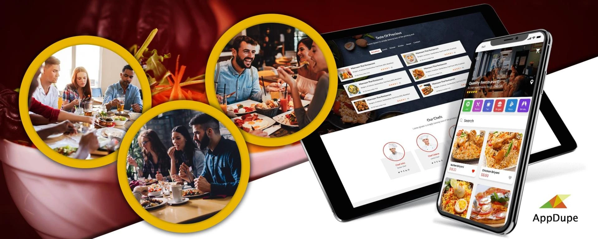 Online Restaurant Reservation App -  Manages All Your Customers Efficiently