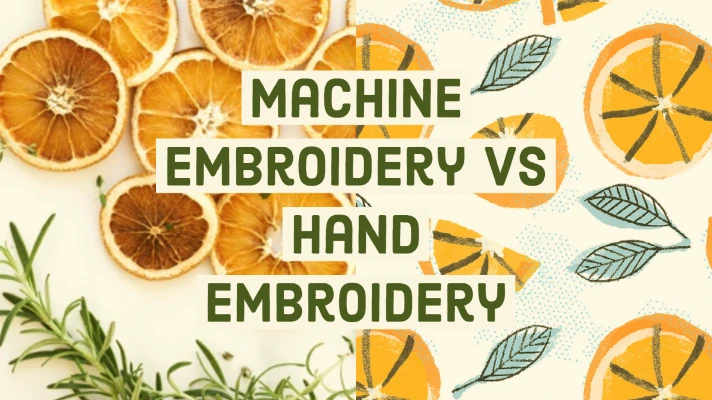 Machine Embroidery vs Hand Embroidery: A Comparison of Techniques and Artistry
