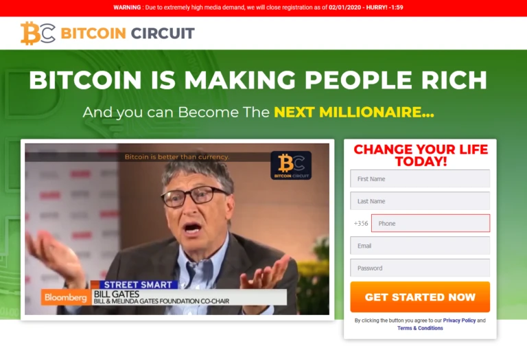 Bitcoin Circuit Avis - Est-ce SCAM ou LEGIT courtier?