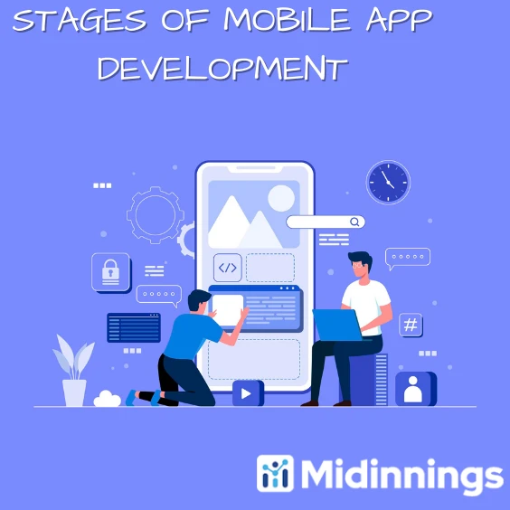 Stages of Mobile App Development | Midinnings