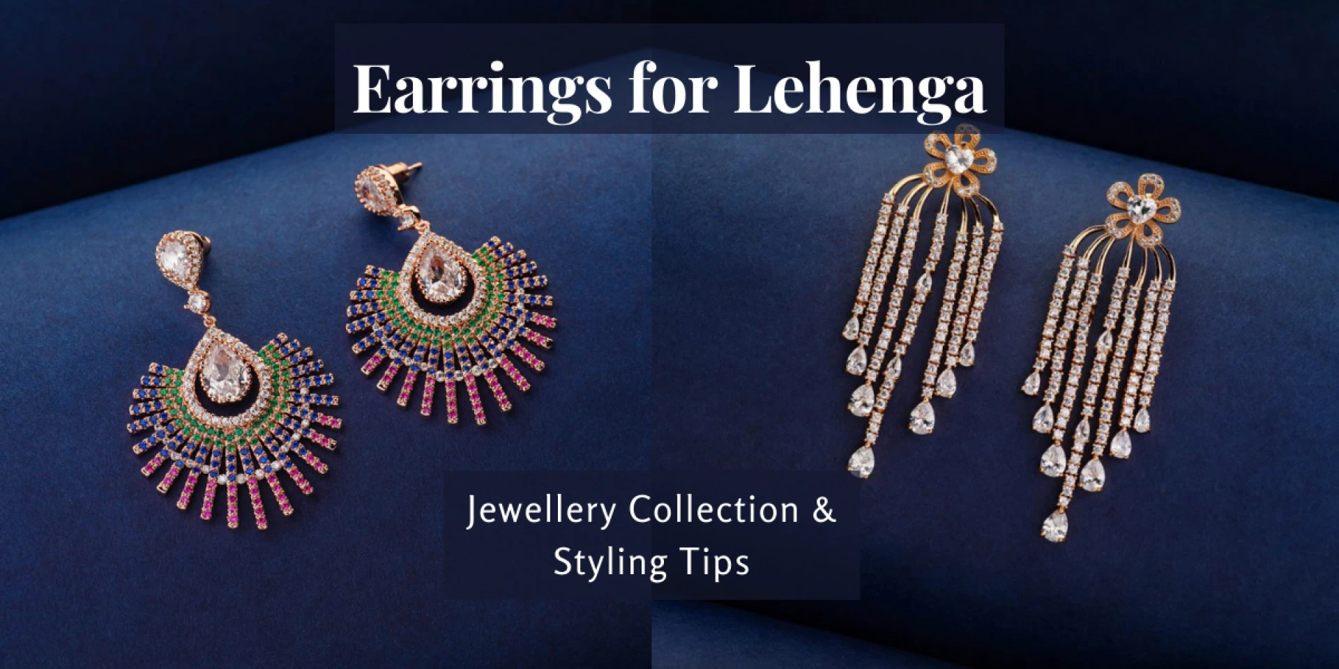 Spread The Sass With Statement Earrings For Lehenga