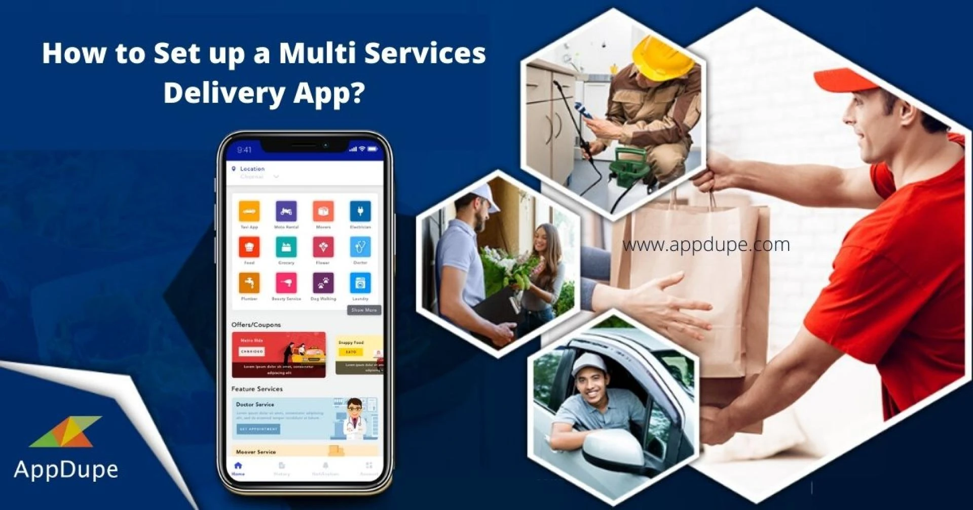 Multi-services Delivery App Development: Complete Guidelines for Entrepreneurs