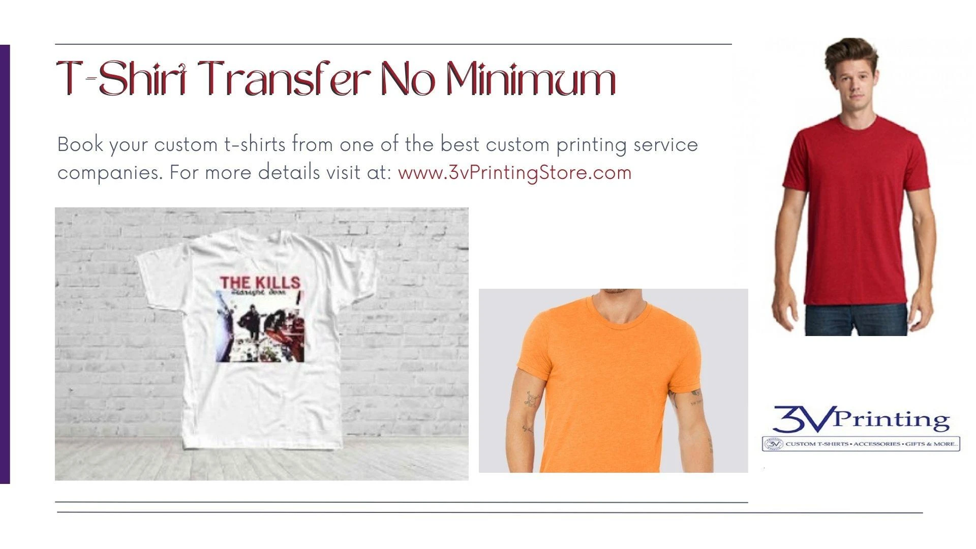 Get Custom Hoodies from 3v Printing Store