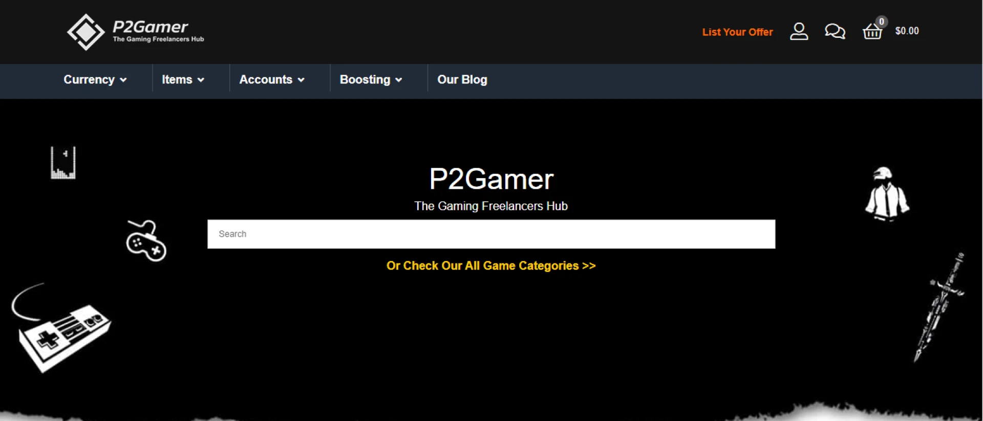 The best website to Buy, trade and sell game currency