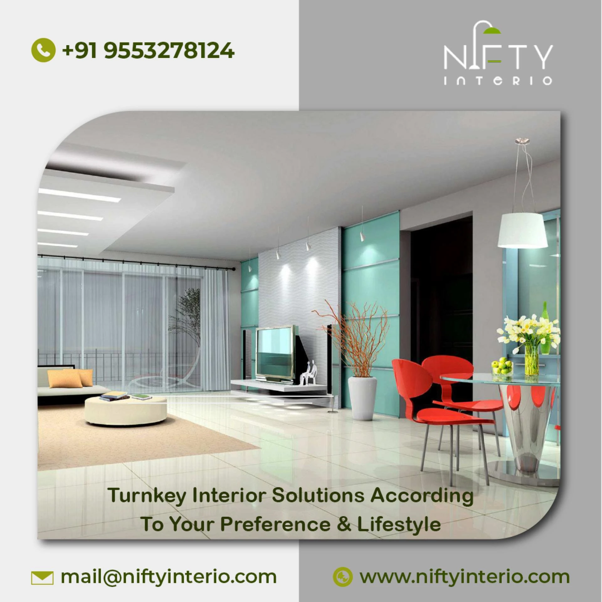 Role of an Interior Designer in Organized and Functional Home Interior Design.