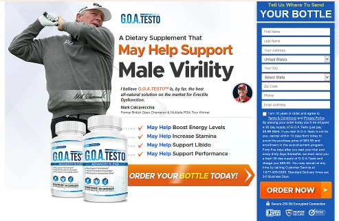 Go A Testo Male Enhancement Official!