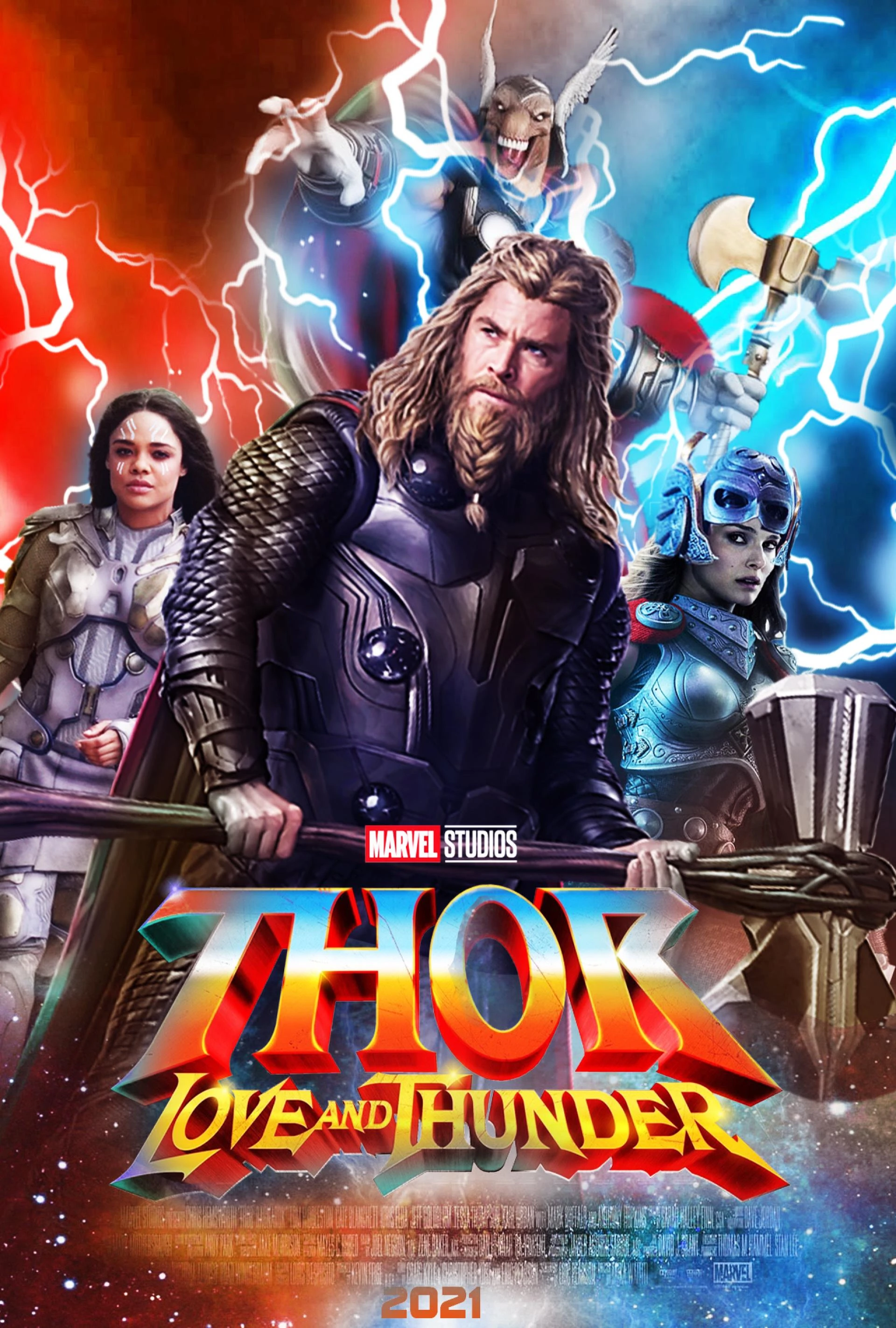 Did You Check Out the Splendid New Poster of Thor: Love and Thunder?