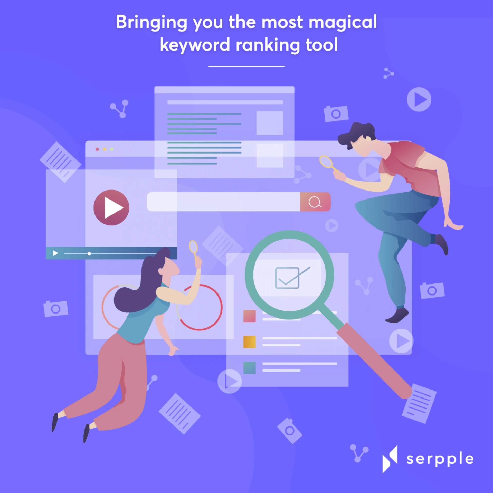 Quickly check keyword rankings with our Google rank checker