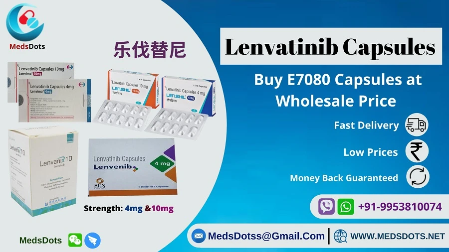 Buy Lenvatinib Capsules Online | Generic Lenvima Wholesale Price India | Lenvenib 4Mg Capsules Price