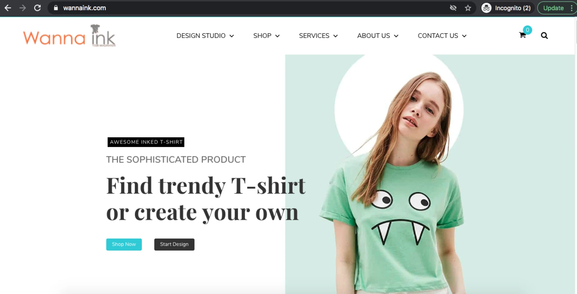 What makes online t-shirt shopping so happy?