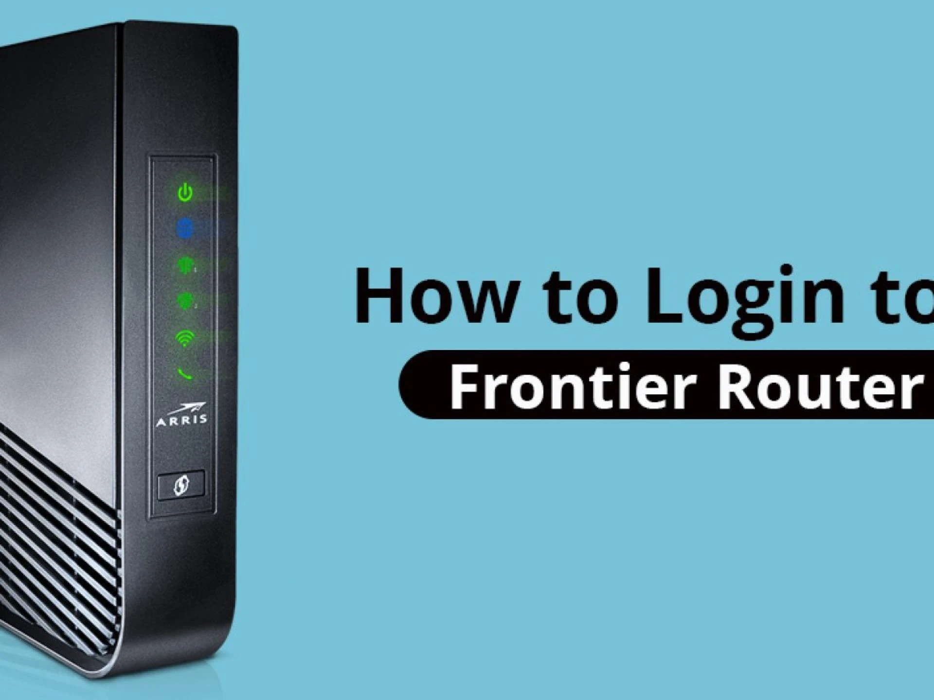 Frontier Router Setup