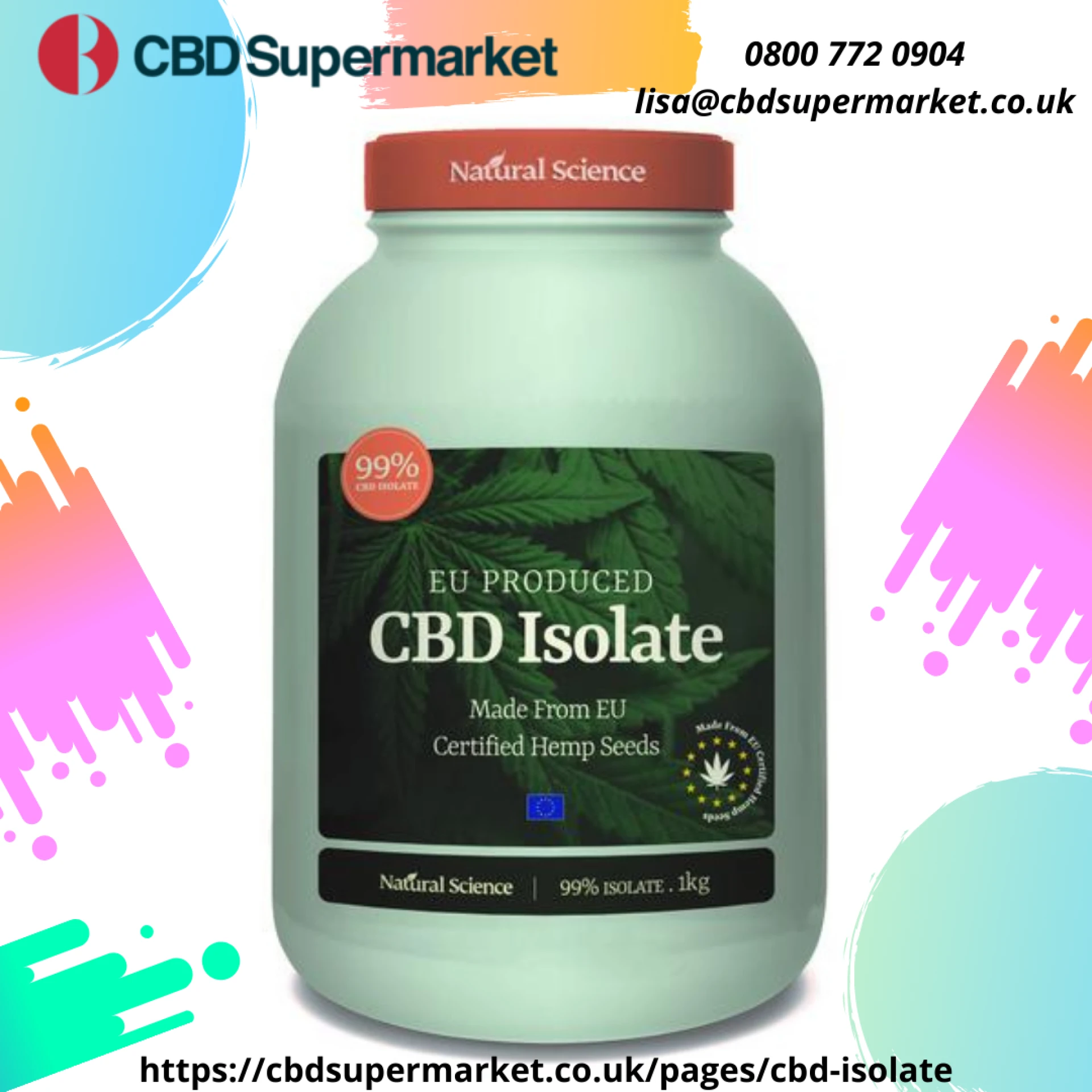 Everything You Need To Know About CBD Isolate | CBDsupermarket