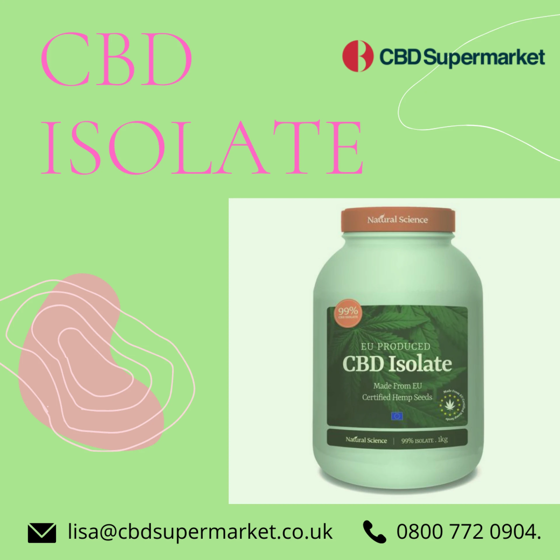 CBD Isolate- What Qualities Make it Different From All CBD Products?
