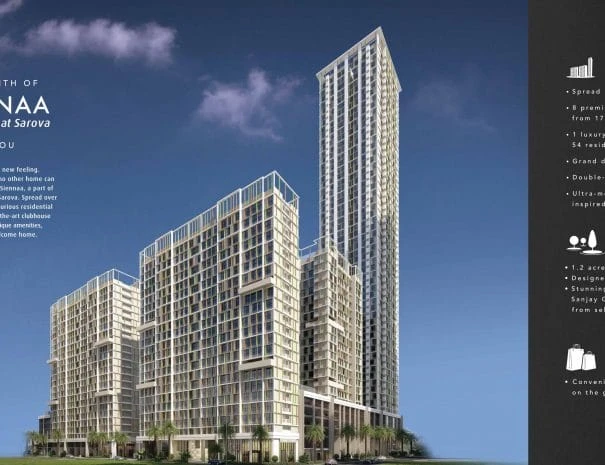 Shapoorji Sarova with Siennaa Property- Kandivali East, Mumbai