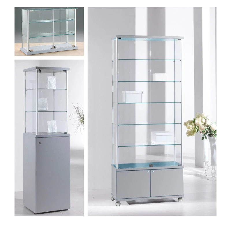 Maintain Maximum Visibility of your Merchandise with Glass Display Cabinet