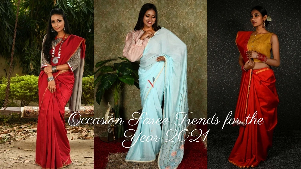 6 All-Season and Occasion Saree Trends for the Year 2021