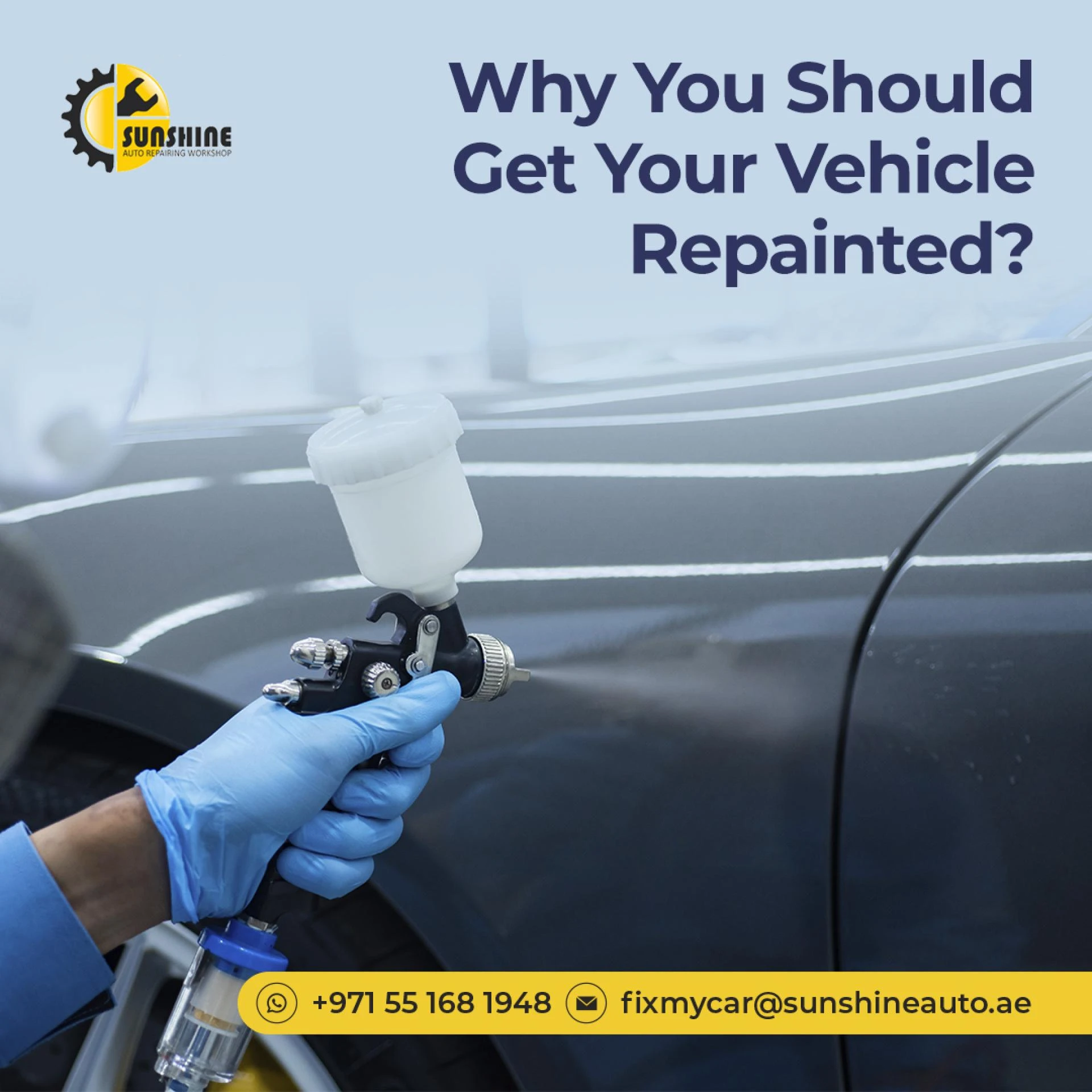Why You Should Get Your Vehicle Repainted