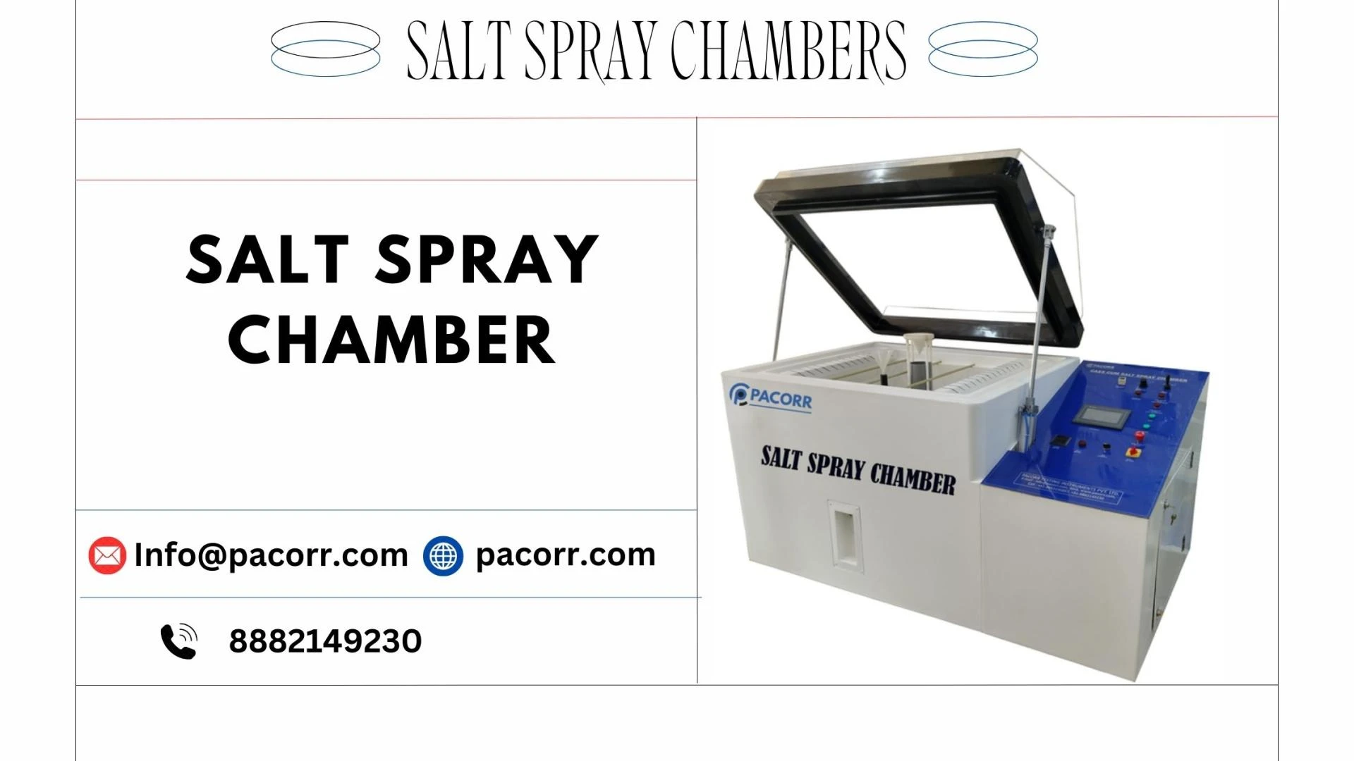 Introduction The Importance of Salt Spray Chambers