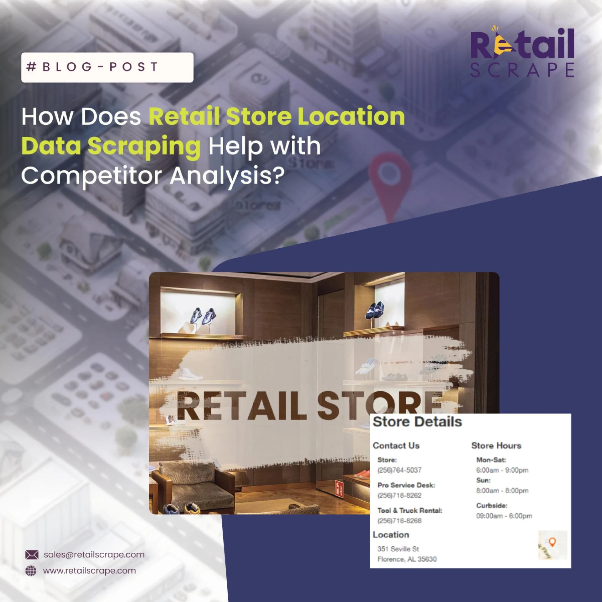 How Does Retail Store Location Data Scraping Help with Competitor Analysis?