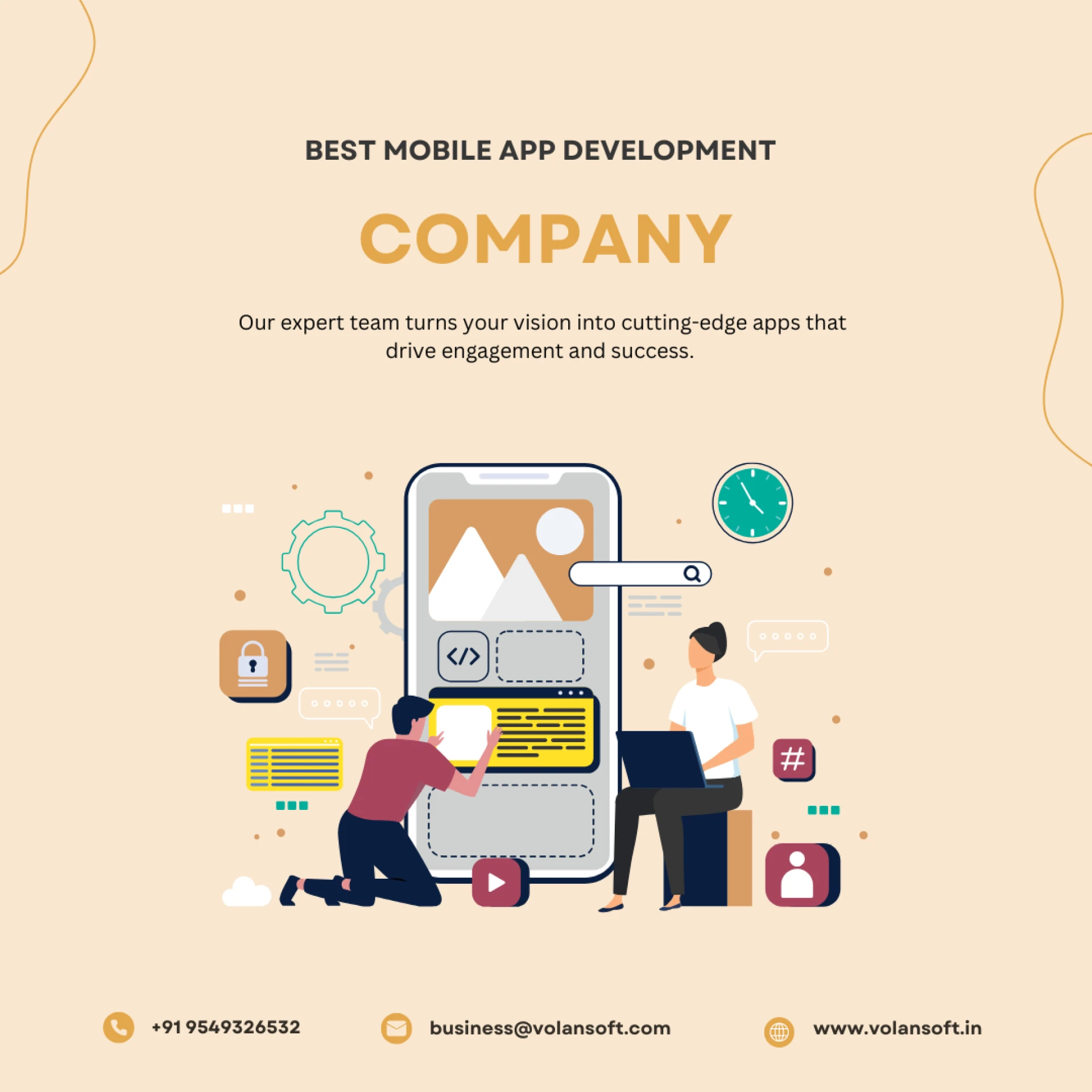 Mobile App Development Company  Jaipur | VolanSoft