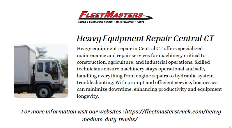 Fleet Masters Sales & Service LLC: Your Trusted Partner for Heavy Duty.