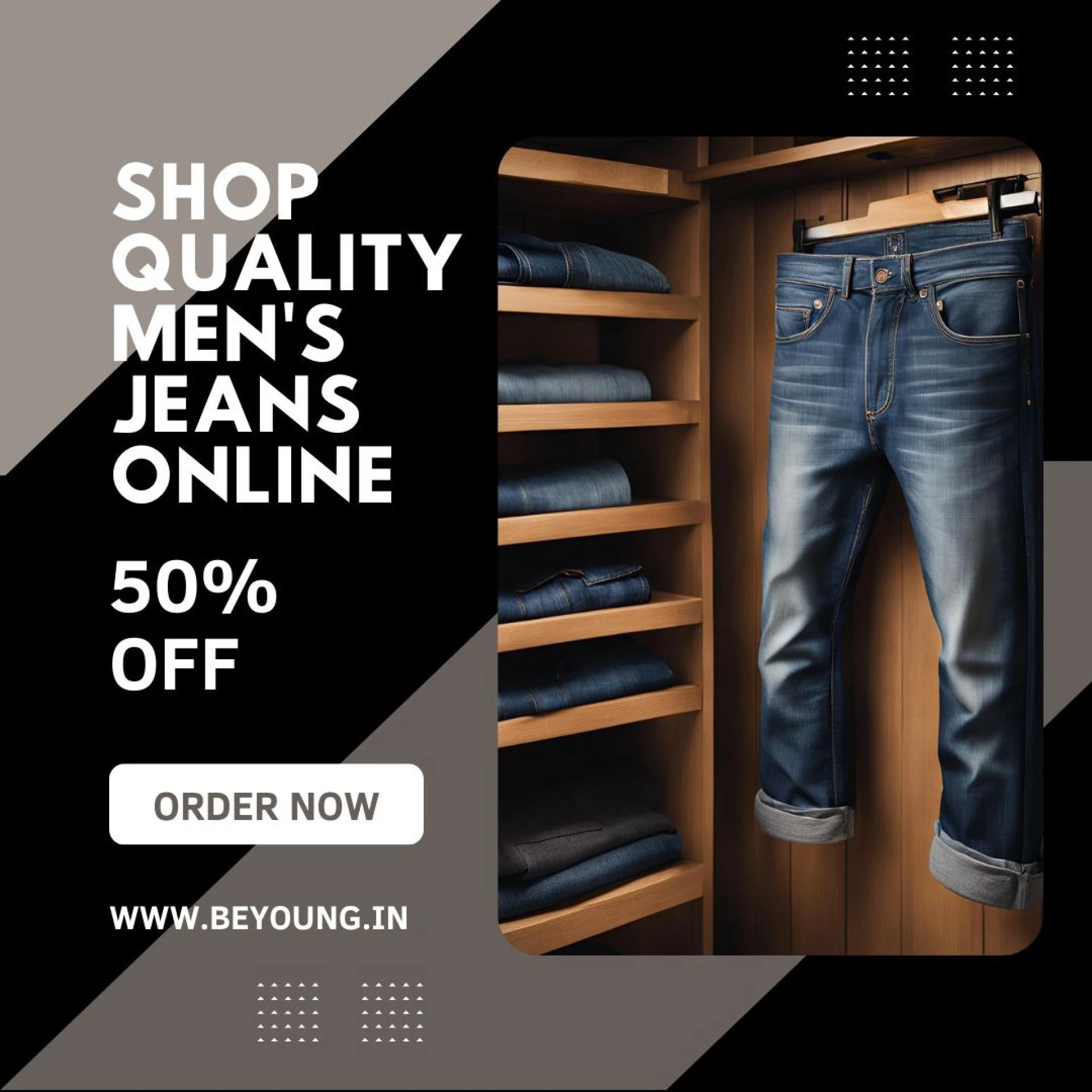 Shop Quality Men's Jeans Online