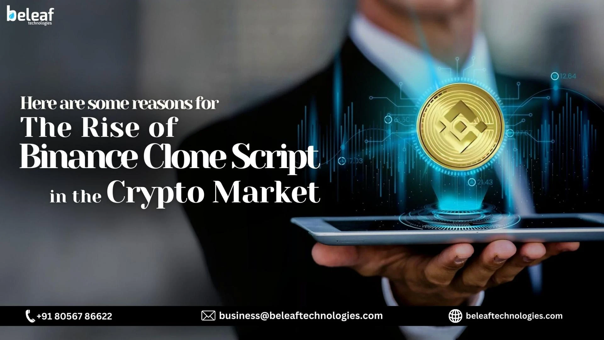 Here are some reasons for the Rise of Binance clone script in the crypto