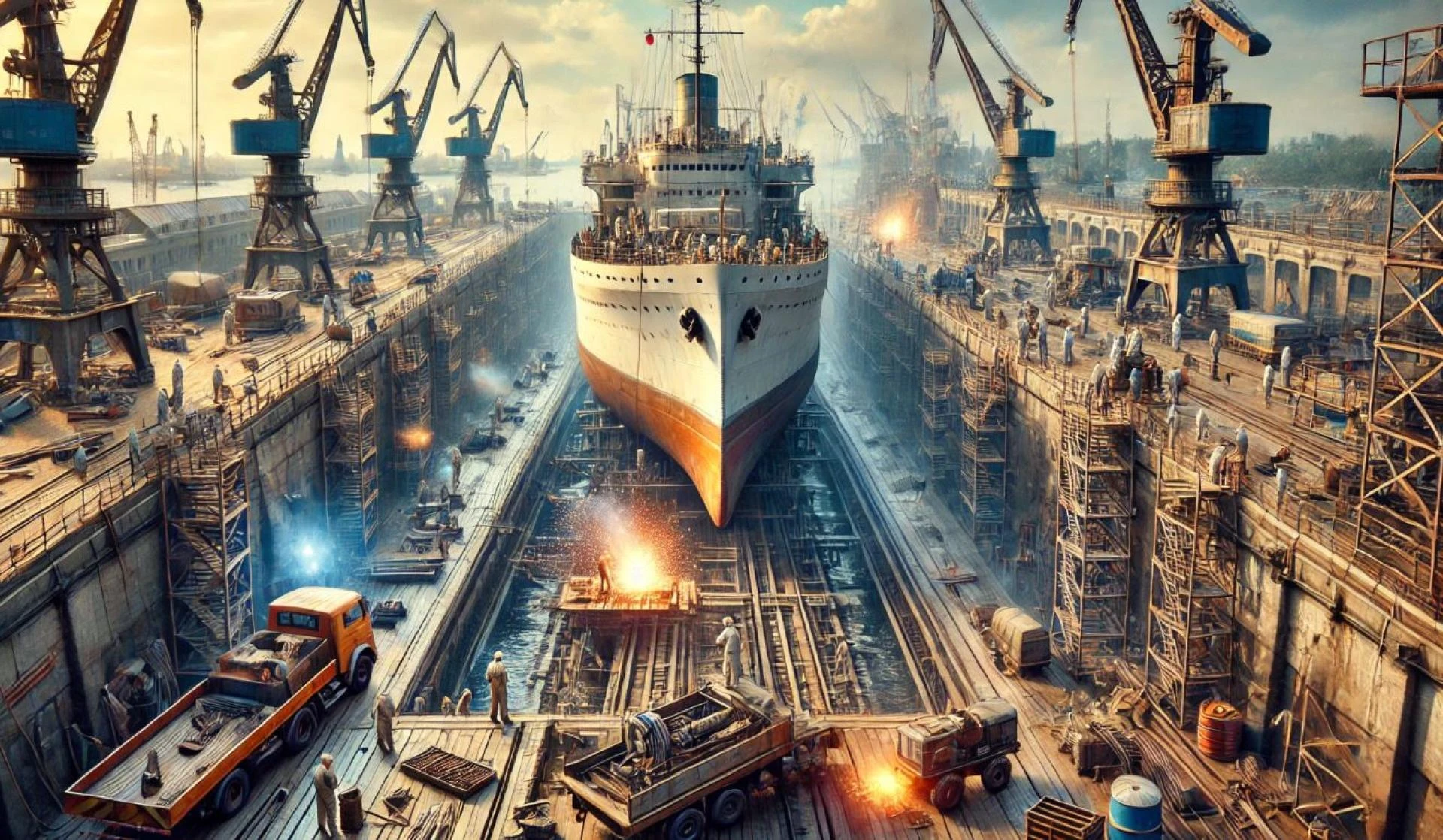 The Evolution of Ship Repair Techniques