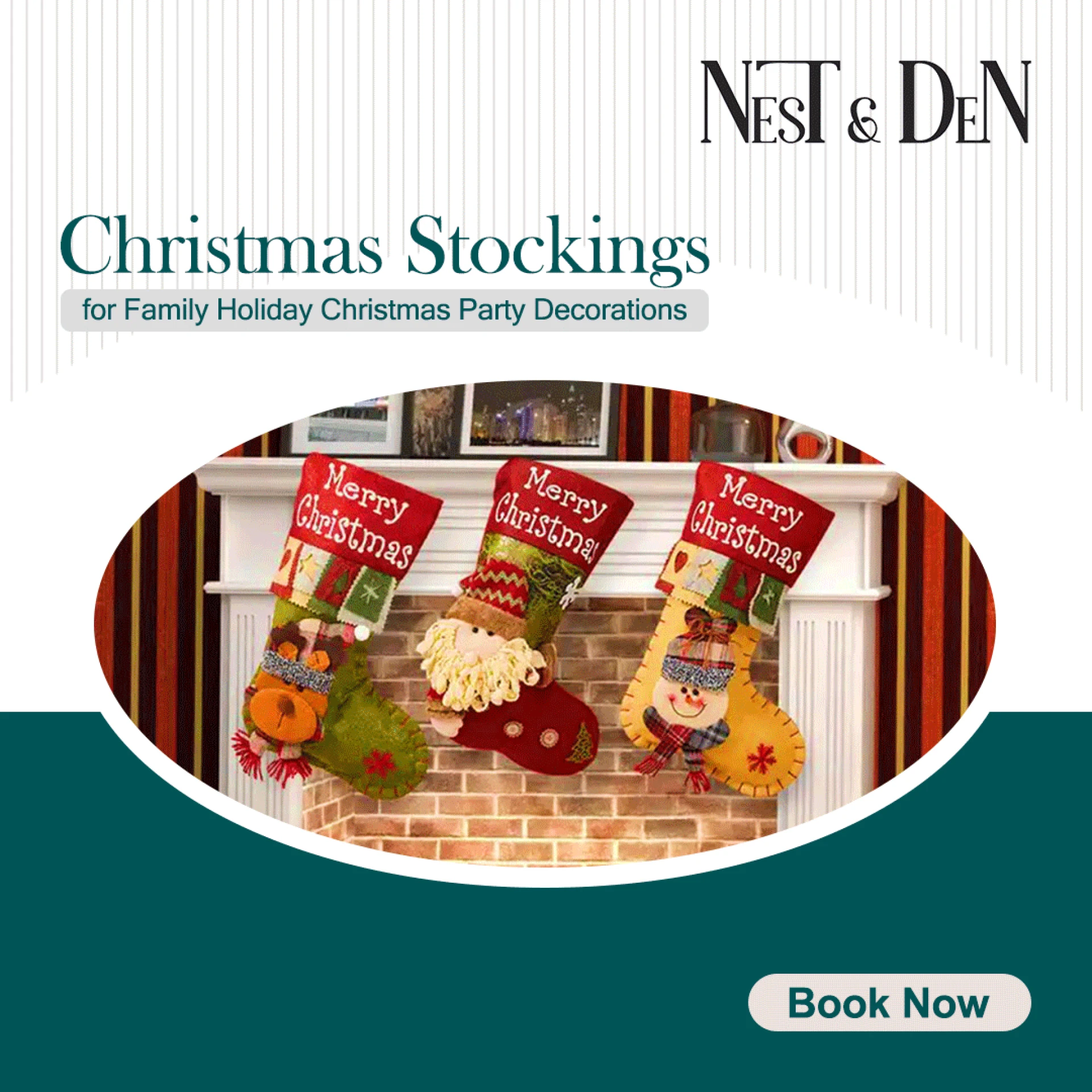 Find the Best Christmas Hanging Stockings on Nest & Den