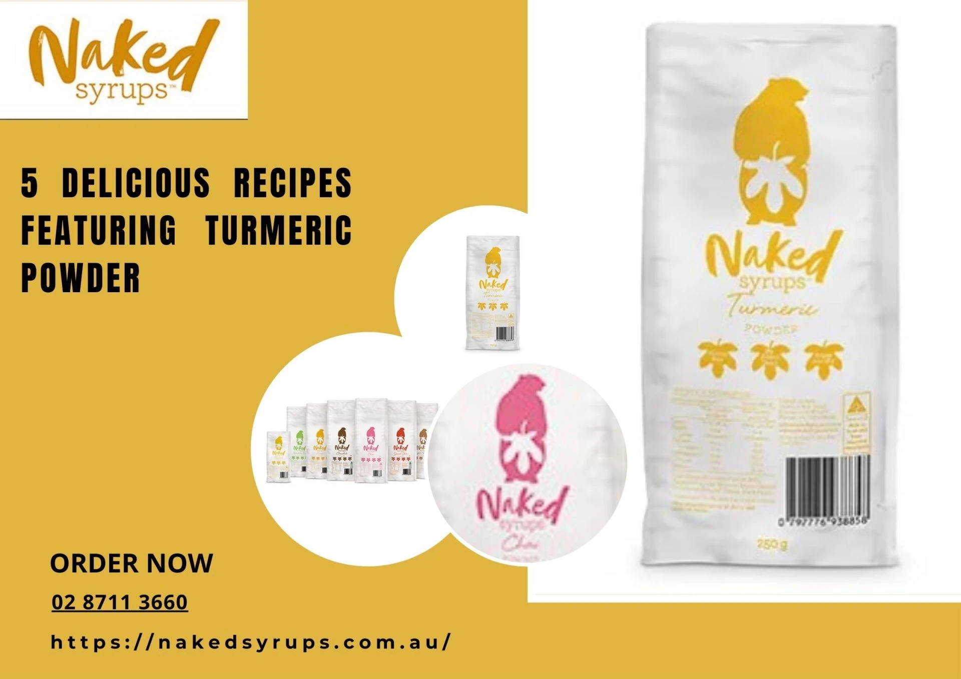 5 Delicious Recipes Featuring Turmeric Powder