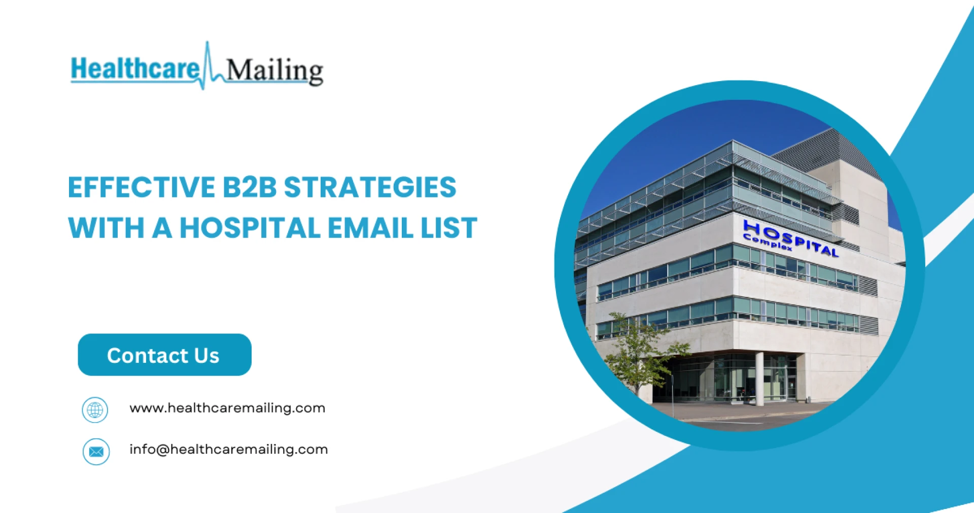 Effective B2B Strategies with a Hospital Email List