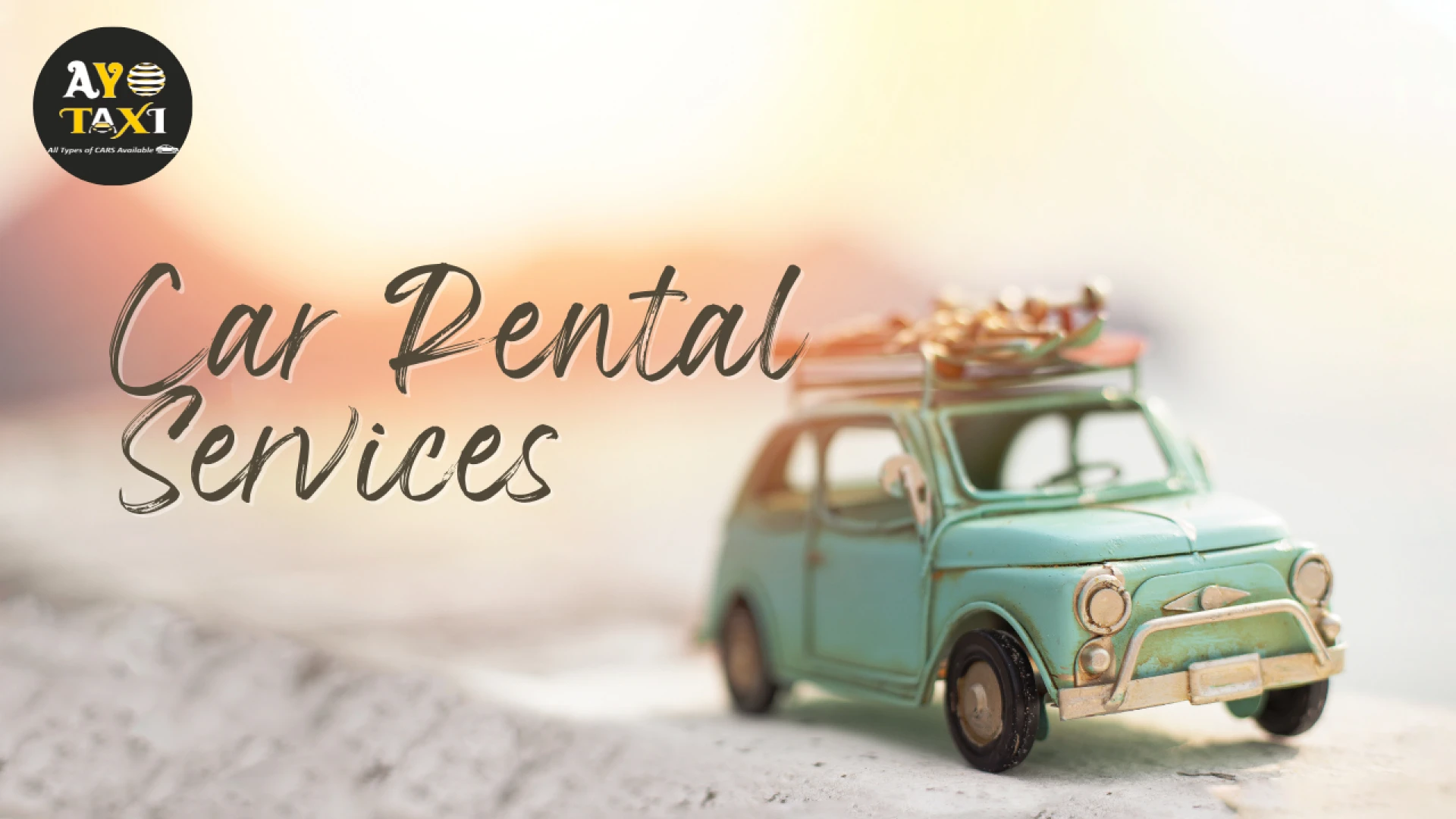 Ayo Taxi - Your Trusted Car Rental Service for Indian Travelers