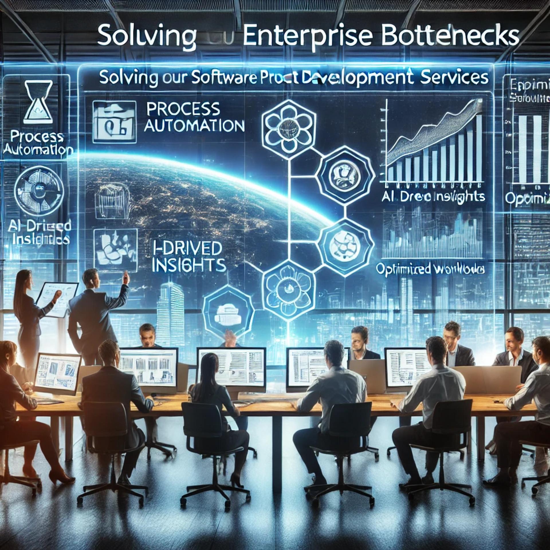Solving Enterprise Bottlenecks with Software Product Development Services 