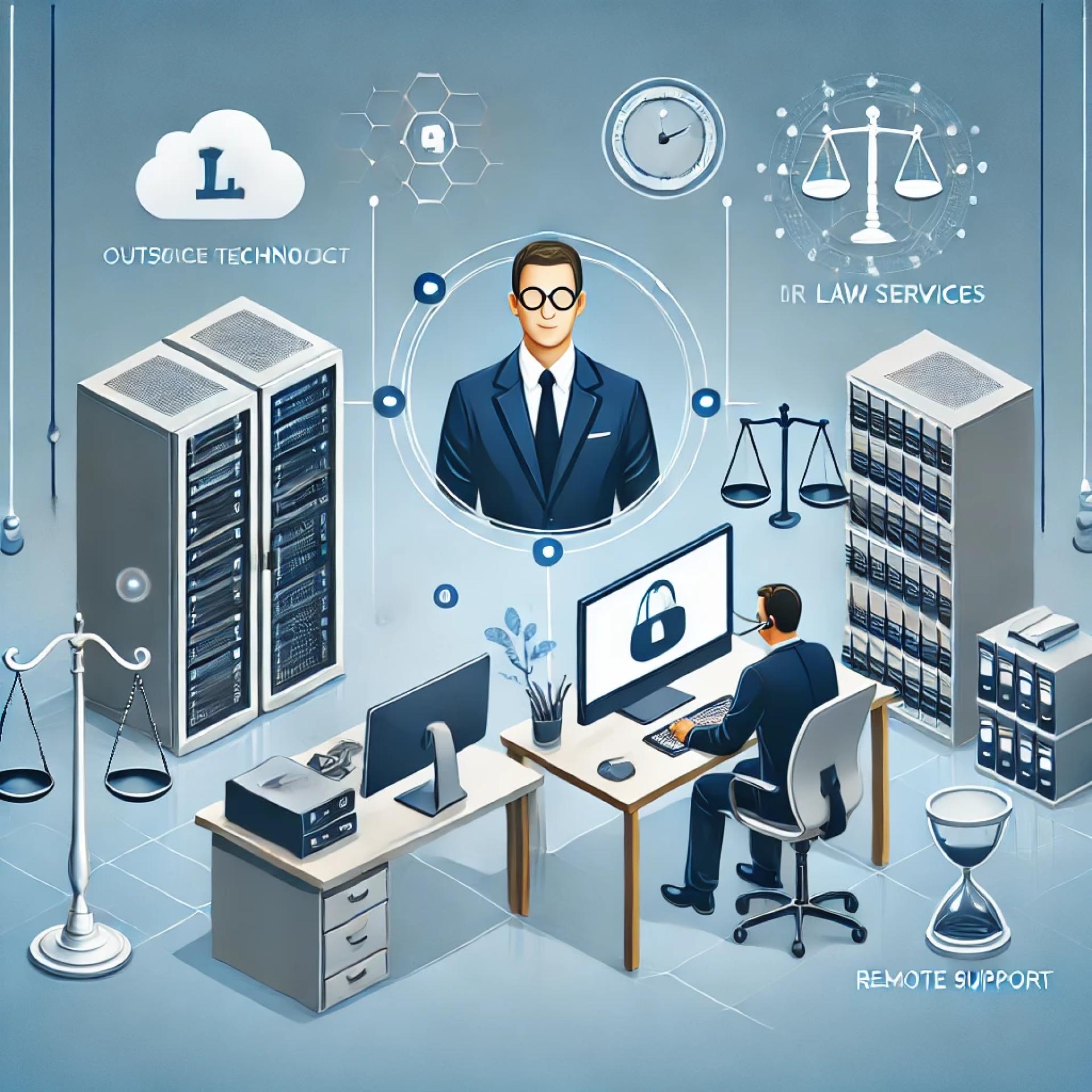 The Cost Benefits of Outsourcing IT for Small and Mid-Sized Law Firms