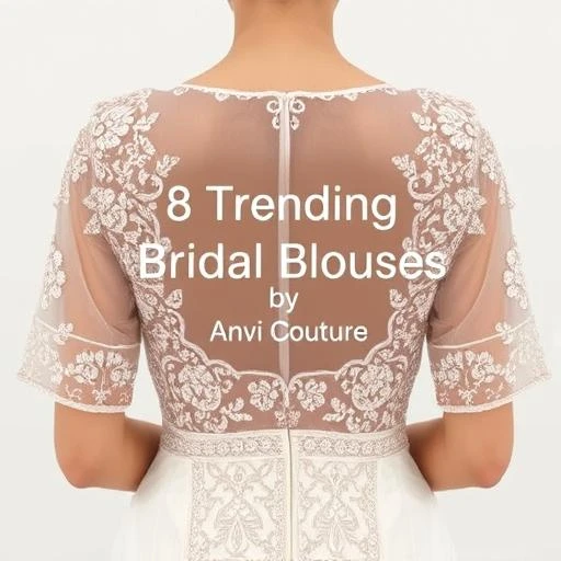 8 Trending Bridal Blouses by Anvi Couture for 2025 Brides