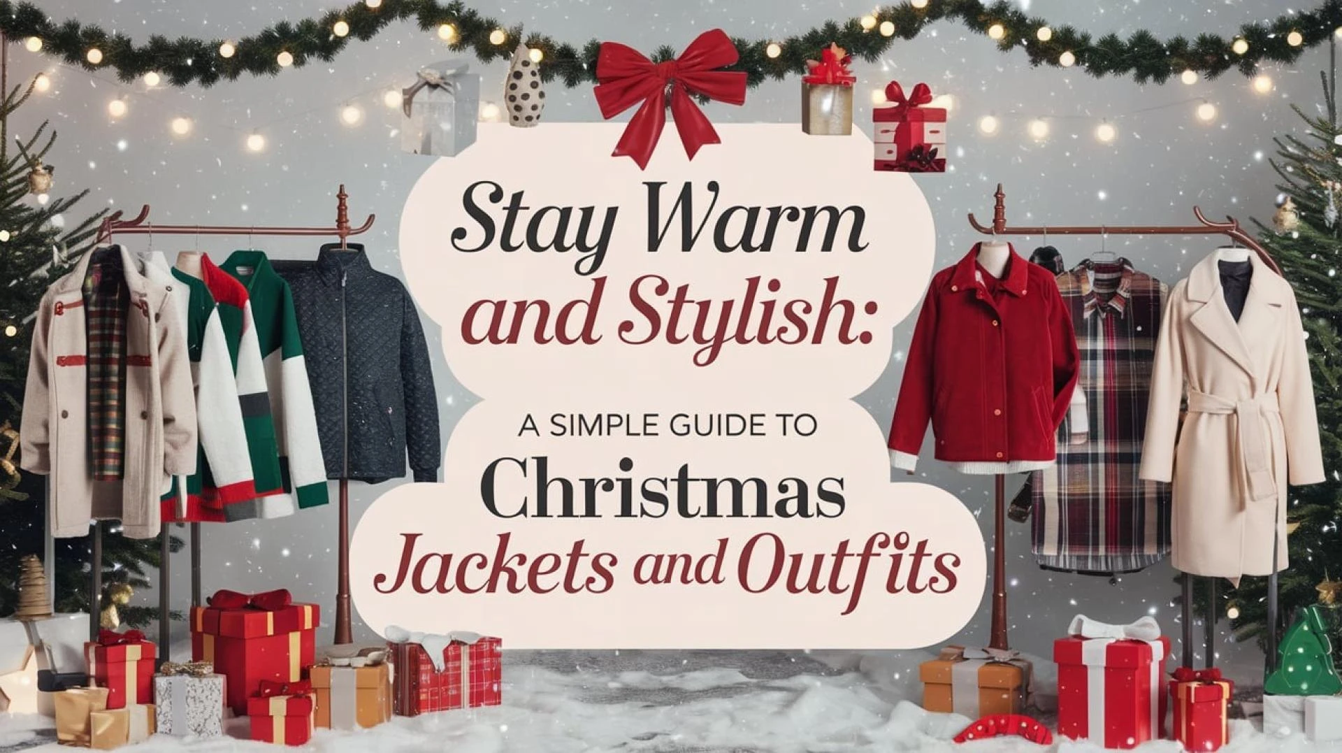 Stay Warm and Stylish A Simple Guide to Christmas Jackets and Outfits