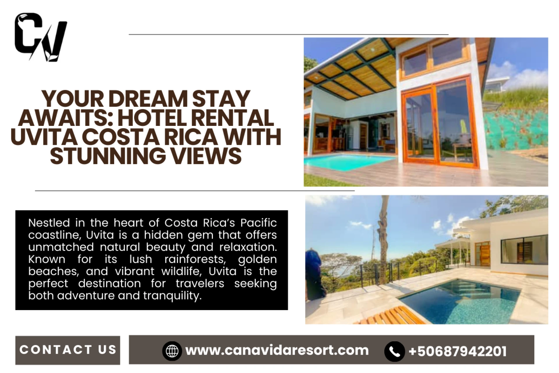 Your Dream Stay Awaits: Hotel Rental Uvita Costa Rica with Stunning Views