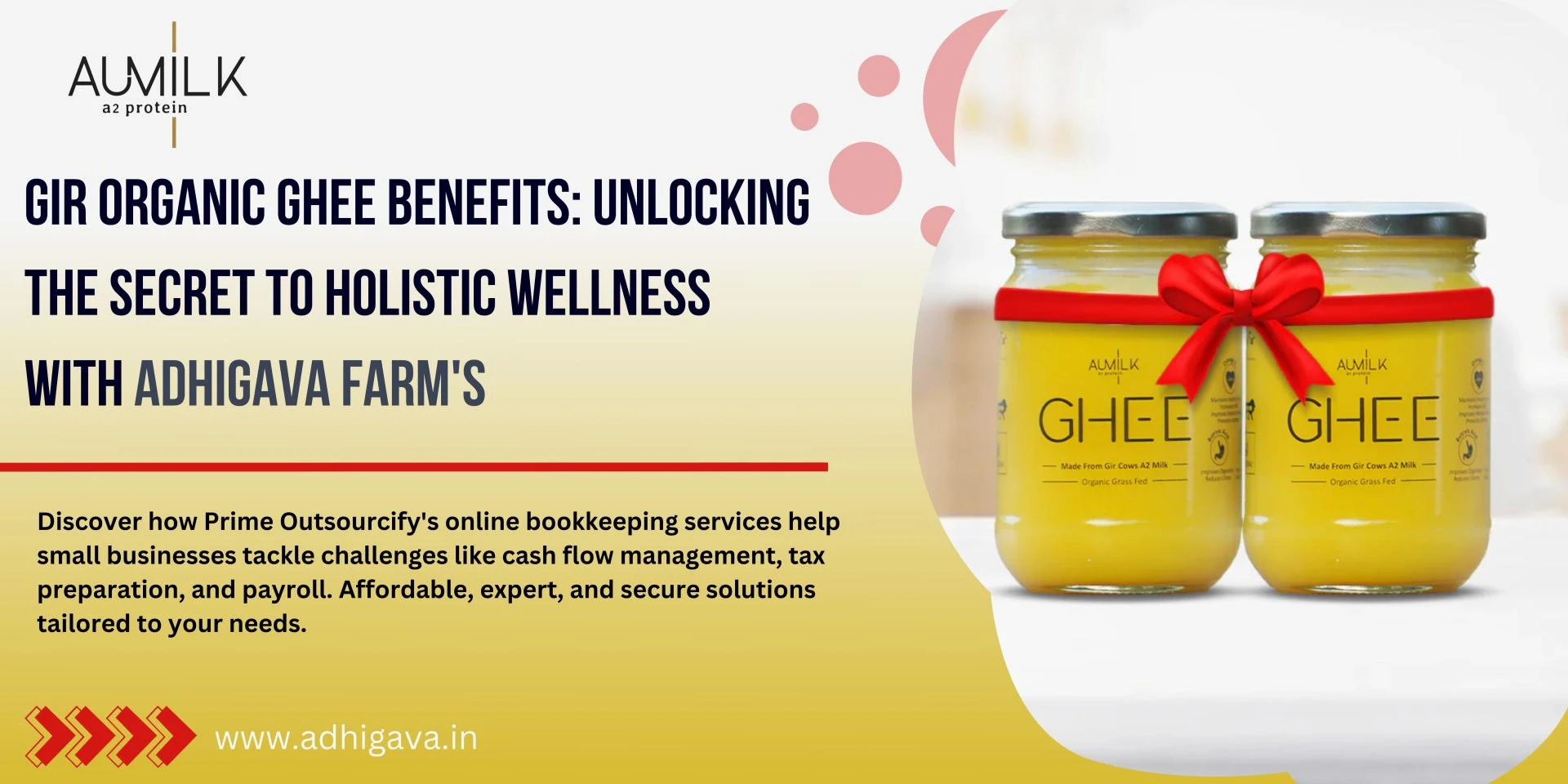 Gir Organic Ghee Benefits: Unlocking the Secret to Holistic Wellness with Adhigava Farm's