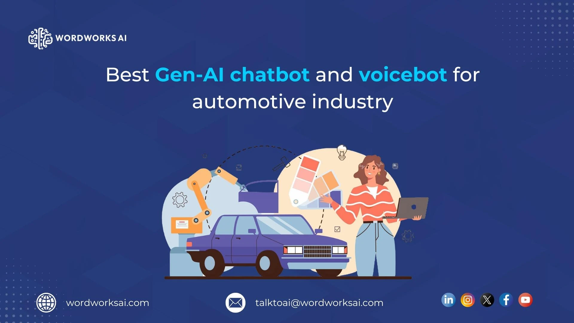 How Gen AI Chatbots and Voicebots are Changing the Automotive Industry? 