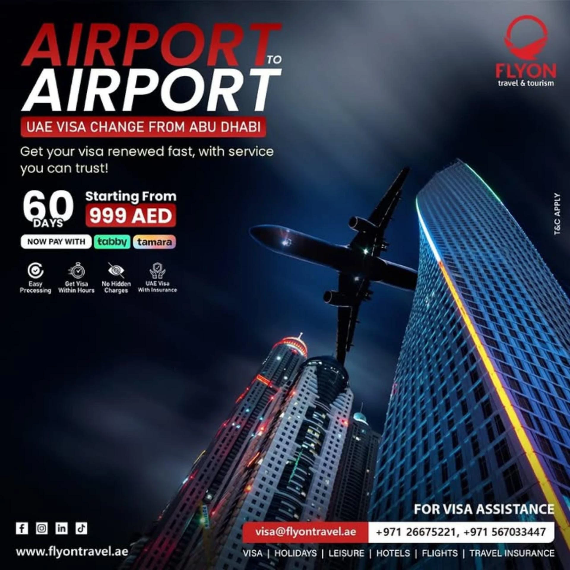 Why Airport to Airport Visa Change is the Best Option for Quick Renewals? | FlyOn Travel & Tourism