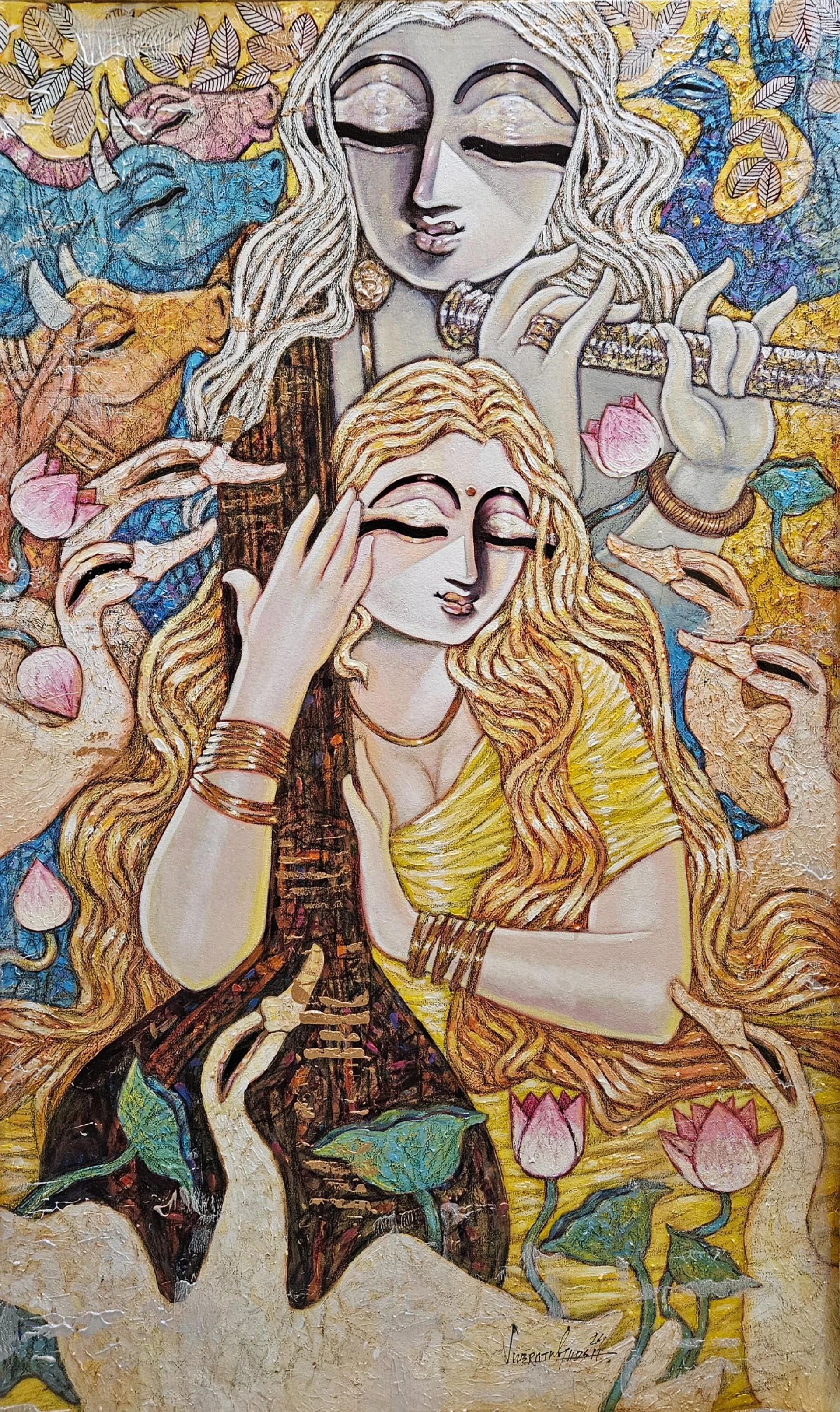 Indian Art Ideas Announces Subrata Ghosh as Artist of the Month