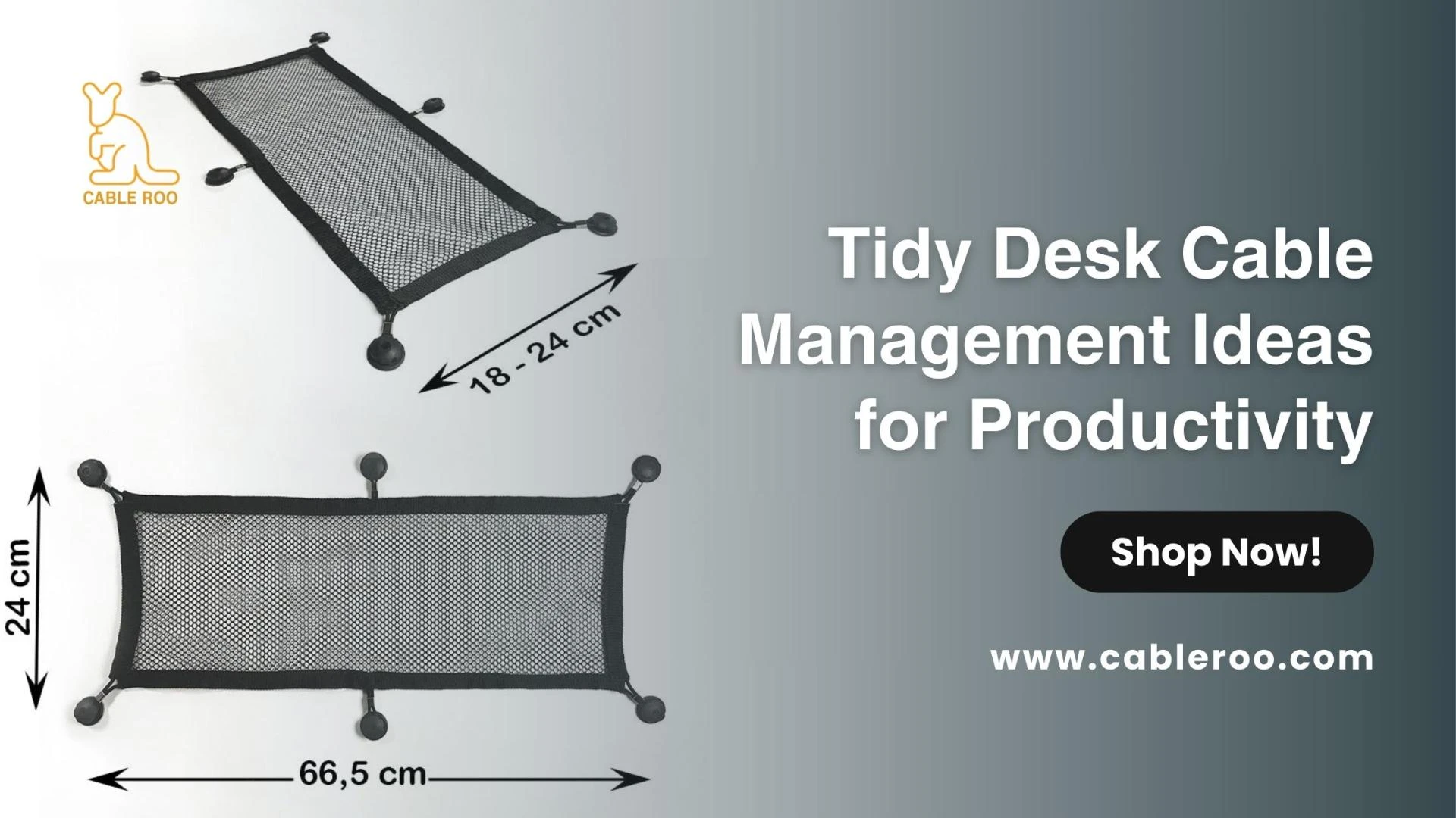 Tidy Desk Cable Management Ideas for Gaming and Productivity!