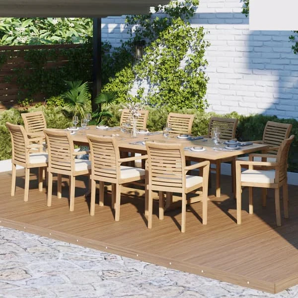 So wählen Sie das beste Gartenmöbel Teak Set für Ihren Garten